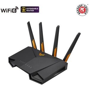 Asus TUF Gaming AX3000 V2 trådløs router Gigabit Ethernet Dual-band (2,4 GHz / 5 GHz) Sort, Orange