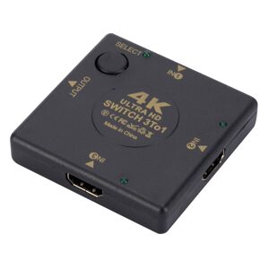 Shoppo Marte HDMI Switch 3 into 1 out 4Kx2K HD Video Switch