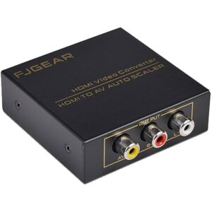 FJGEAR FJ-HA1308 HDMI To AV Converter Support NTSC PAL With Auto Screen Scaling