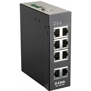 Switch til netværket med kontaktskab D-Link DIS-100E-8W RJ45 x 8 Sort