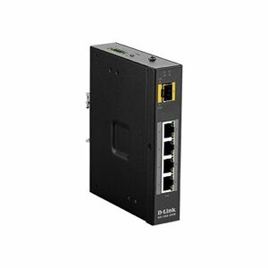 Switch til netværket med kontaktskab D-Link DIS-100G-5PSW 10 Gbps Sort 120 W