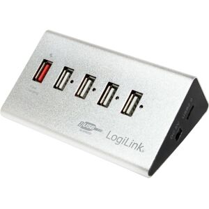 LogiLink USB 2.0-hub 4+1 fast charge (UA0224)