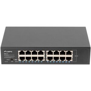 Lanberg Switch Rack 10”/19” 16-Port 1GB