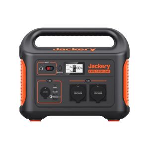 Jackery Explorer 1000EU Power Station   Power Station   1002Wh, 2x 230V, 2x USB-C, 2x USB-A, 1x 12V