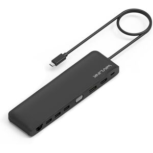 WAVLINK WL-UMD04 Portable USB-C to HD / DVI / VGA Slim Converter Type-C Hub Adapter