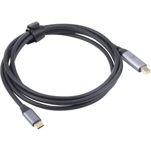 Shoppo Marte USB-C / Type-C Male to 4K 60Hz Mini DP Male Adapter Cable, Length: 1.8m