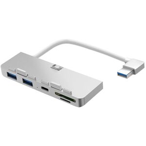 Rocketek For iMac Type-C / USB-C + Dual USB3.0 + SD / TF Multi-function HUB Expansion Dock