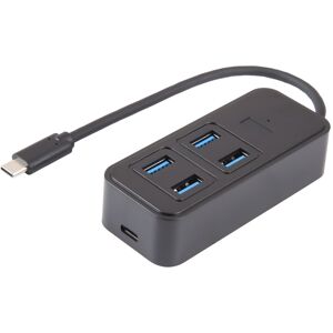 Shoppo Marte BYL-1901T 5 in 1 USB-C / Type-C to USB3.0x4+USB-C / Type-C HUB Adapter