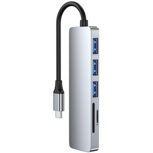 Shoppo Marte 6-in-1 USB-C / Type-C to USB Docking Station HUB Adapter