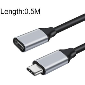 Shoppo Marte 50cm 10Gbps USB-C / Type-C Male to Female Charging Data Transmission Extension Cable