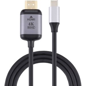 Shoppo Marte 4K 60Hz Type-C / USB-C Male to HDMI Male Adapter Cable, Length: 1.8m