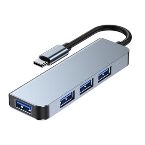 Shoppo Marte 4 in 1 Type-C to 3 x USB 2.0 Ports + USB 3.0 Port Network HUB