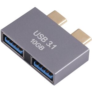 Shoppo Marte 2 x USB Female to 2 x USB-C / Type-C Male Adapter