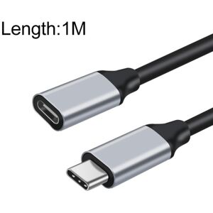 Shoppo Marte 1m 10Gbps USB-C / Type-C Male to Female Charging Data Transmission Extension Cable