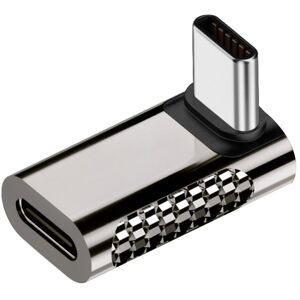 Shoppo Marte 100W Type-C Male to Type-C Female 20Gbps Zinc Alloy Adapter, Style:Vertical Angle