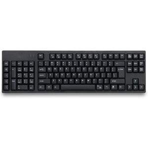 Shoppo Marte Wired USB Left Hand Keyboard with Dual HUB Function(Black)