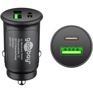 Goobay Dual-USB Auto Hurtigoplader USB-C™ PD (strømforsyning) (30 W)