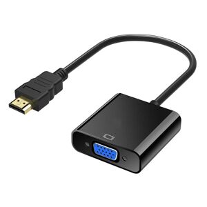 INF HDMI til VGA-adapter med 3,5 mm lydstik - Hurtig levering