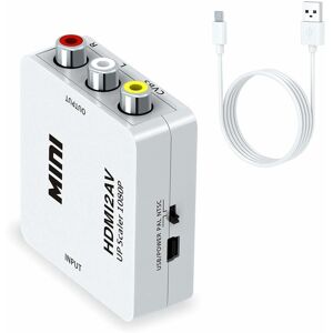 INF HDMI til AV/RCA signalkonverter 1080p - Hurtig levering