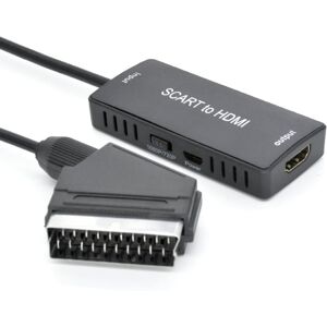 INF Scart til HDMI konverter adapter 1080P