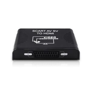 INF AV S-Video Scart til HDMI konverter 1080P Sort
