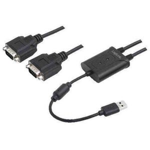 Logilink Usb-a Til Rs-au0031 232 Adapter Sort