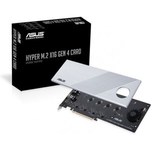 Asus Hyper M.2 x16 Gen 4 interface-kort/adapter Intern