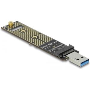 Hard Drive-adapter DELOCK 64069 Grøn USB USB 3.1 PCIe M.2