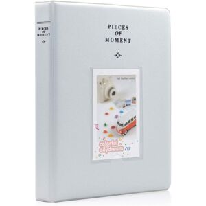 INF Fotoalbum til Polaroid-billeder Instax Mini 9 (64 billeder) Grå