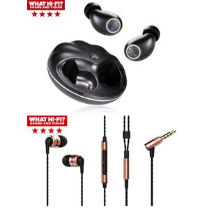 SoundMAGIC Kombinationspakke TWS50 G2 opgraderet og E80C Rose Gold