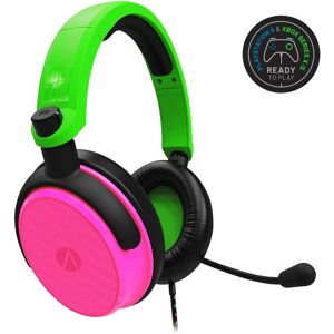 Stealth C6-100 Gaming Headset for Switch, XBOX, PS4/PS5, PC - Neon Green/Pink