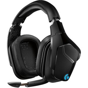 Logitech G935 trådløst RGB-gamingheadset, 7.1-surroundsound, 50 mm Pro-G-drivere, 2,4 GHz trådløs, mikrofon til lydløs