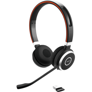 Jabra Evolve 65 Headset Kabel & trådløs Opkald/musik Micro-USB Bluetooth Sort