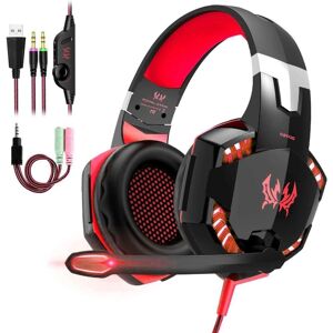 BayOne Gaming headset pc -hovedtelefoner med LED