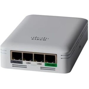 Cisco Systems Business 145AC 802.11ac 2x2 Wave 2 Access Point 4 GbE Ports One PoE - Wall Plate, Limited Lifetime Protection (CBW145AC-E)