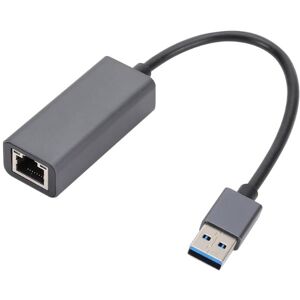 Delivast 100 Mbps USB til Ethernet Adapter Sort - Multipack