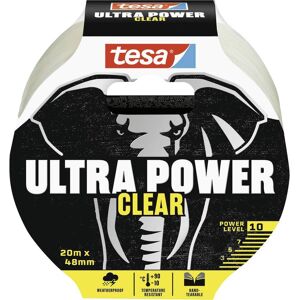 tesa ULTRA POWER CLEAR 56496-00000-00 Reparaturbånd Transparent (L x B) 10 m x 48 mm 1 stk