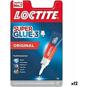 Klæbemiddel Loctite Super Glue 3 3 g (12 enheder)