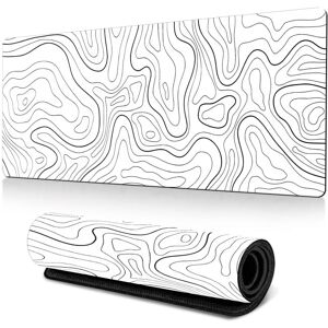 Shoppo Marte Large Abstract Mouse Pad Gamer Office Computer Desk Mat, Size: 300 x 700 x 2mm(Abstract Fluid 23)