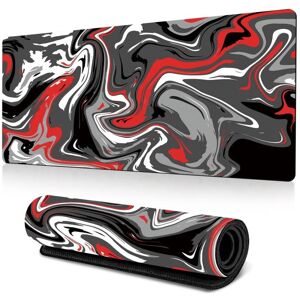 Shoppo Marte Large Abstract Mouse Pad Gamer Office Computer Desk Mat, Size: 300 x 700 x 2mm(Abstract Fluid 1)