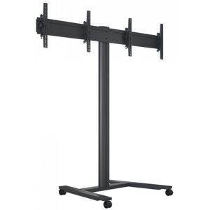 Multibrackets M Public Display Stand 180 HD Dual Black VESA Up to 800x400 Max 50kg/screen