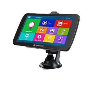 SupplySwap Bil GPS Navigation, 7 tommer Touch Screen, Gratis kortopdateringer, 7 tommer BT, Europa