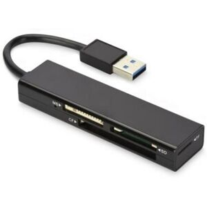 Ekstern Reader Card Ednet USB 3.0 MCR Sort