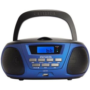 Radio CD Bluetooth MP3 Aiwa BBTU-300BL Blå Sort