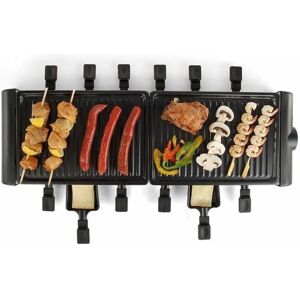 LIVOO DOC185 Raclette maskin 12 personer - Svart