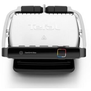 Tefal Optigrill Elite GC750D30 elektrisk grill (traditionel med plade; 2000W; sølvfarvet)