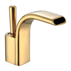Shoppo Marte Bathroom All Copper Basin Hot And Cold Water Faucet, Specification: Gold