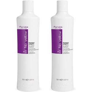 2-pack Fanola No Yellow Shampoo 350ml