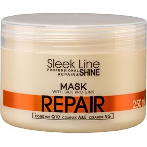 Stapiz Sleek Line Repair Mask maske med silke til beskadiget hår 250ml