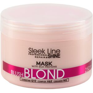 Stapiz Sleek Line Blush Blond Mask maske til blond hår med silke 250ml